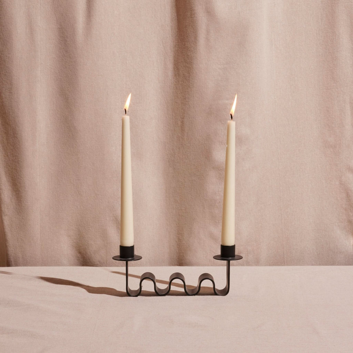 Helen Black Candle Holder by MESO - Cultheir