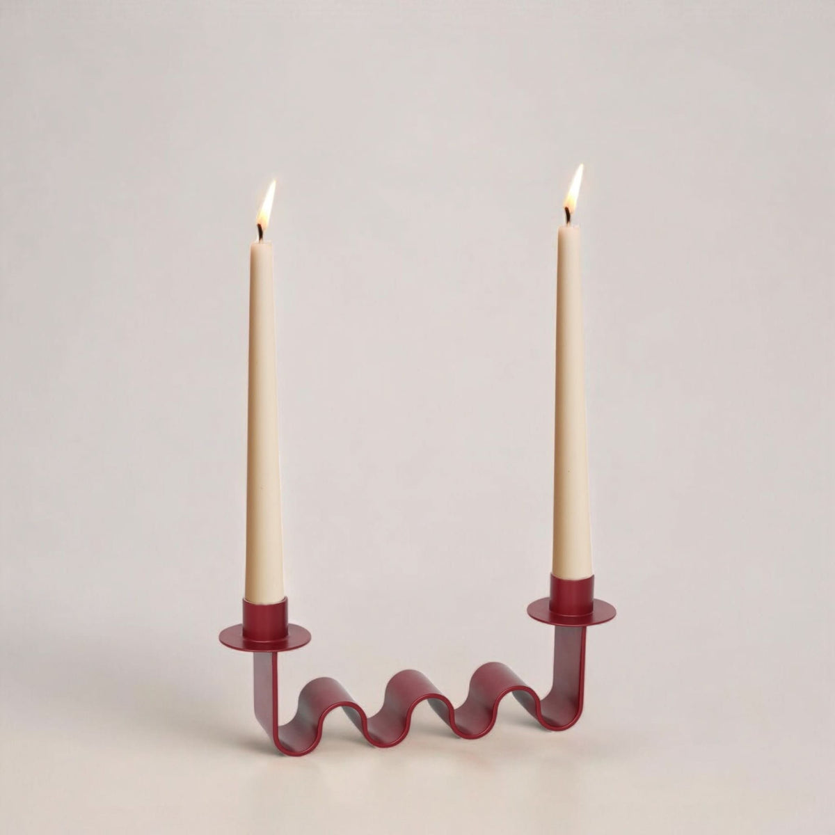 Helen Red Candle Holder - Cultheir