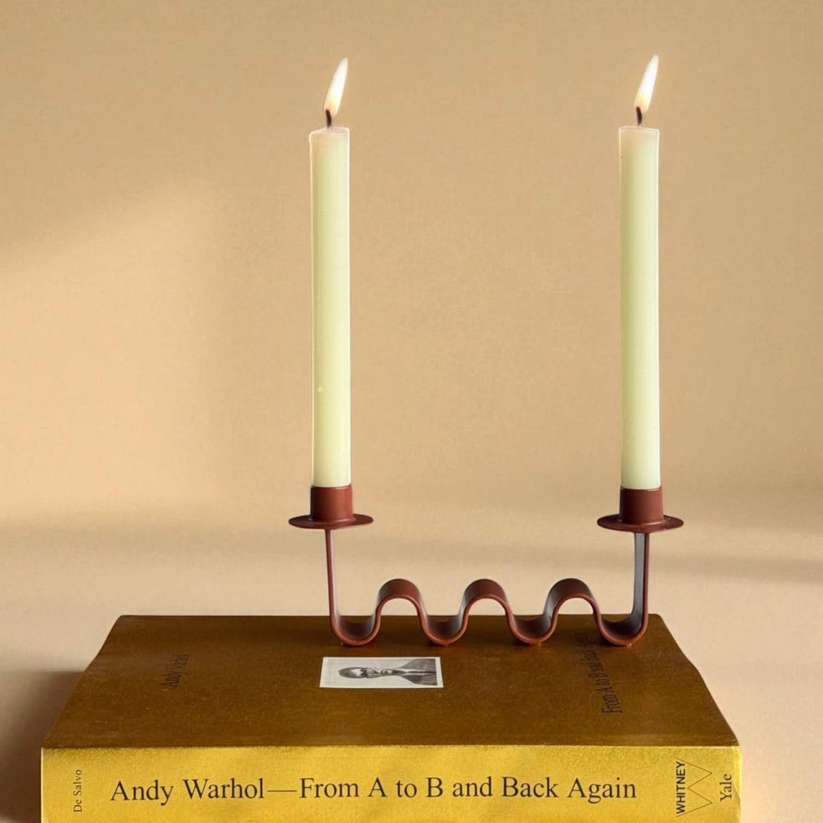 Helen Red Candle Holder - Cultheir