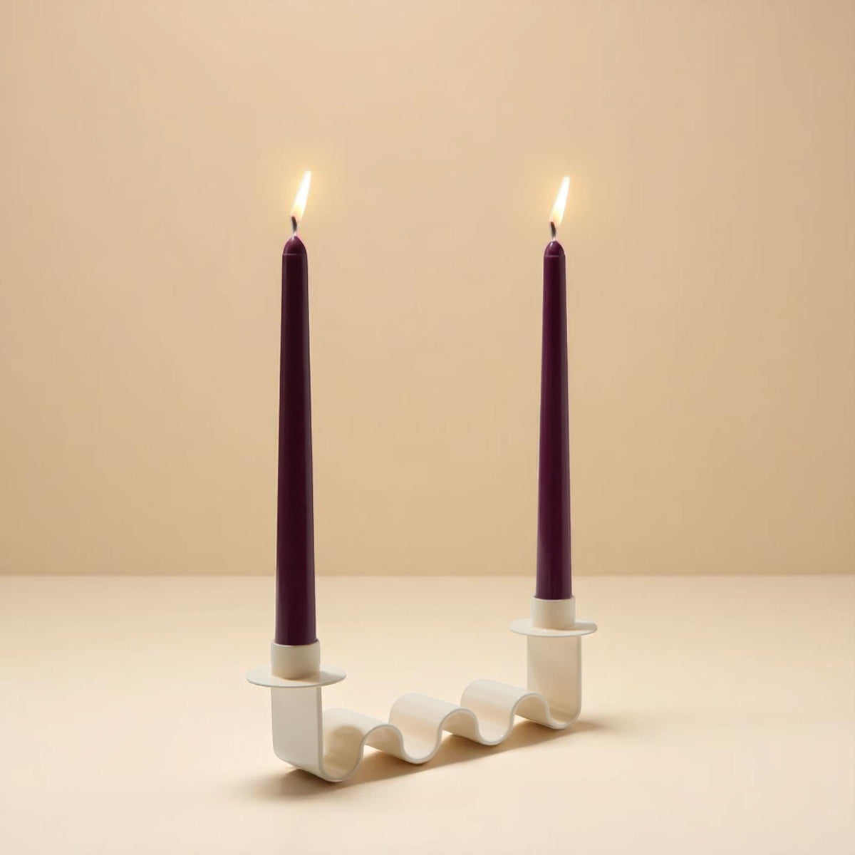Helen White Candle Holder - Cultheir