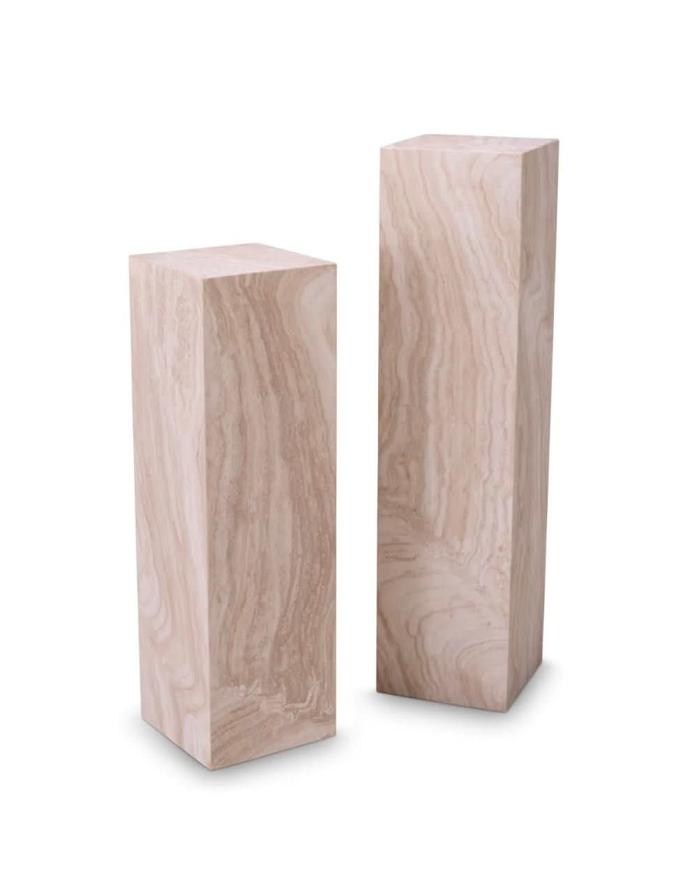Honed Travertine Column Medium - Cultheir