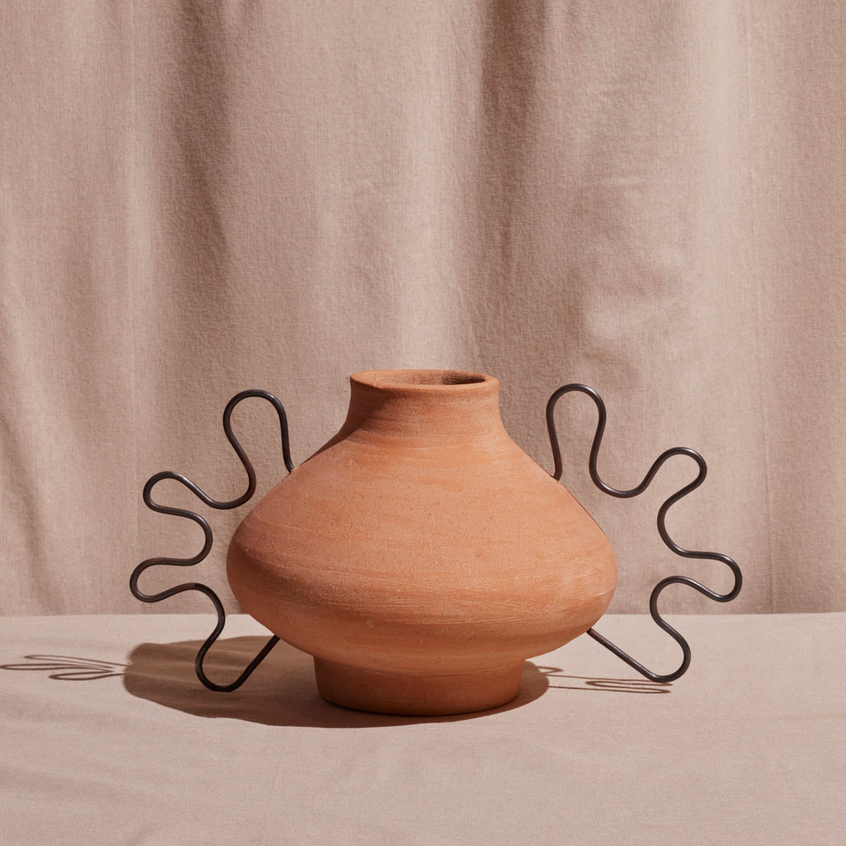 Ines Terracota Vessel by Diego Olivero Studio - Cultheir