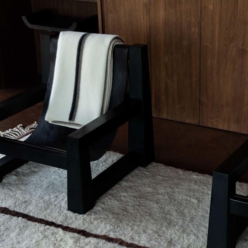 Kimura Heirloom Blanket - Brown - Cultheir