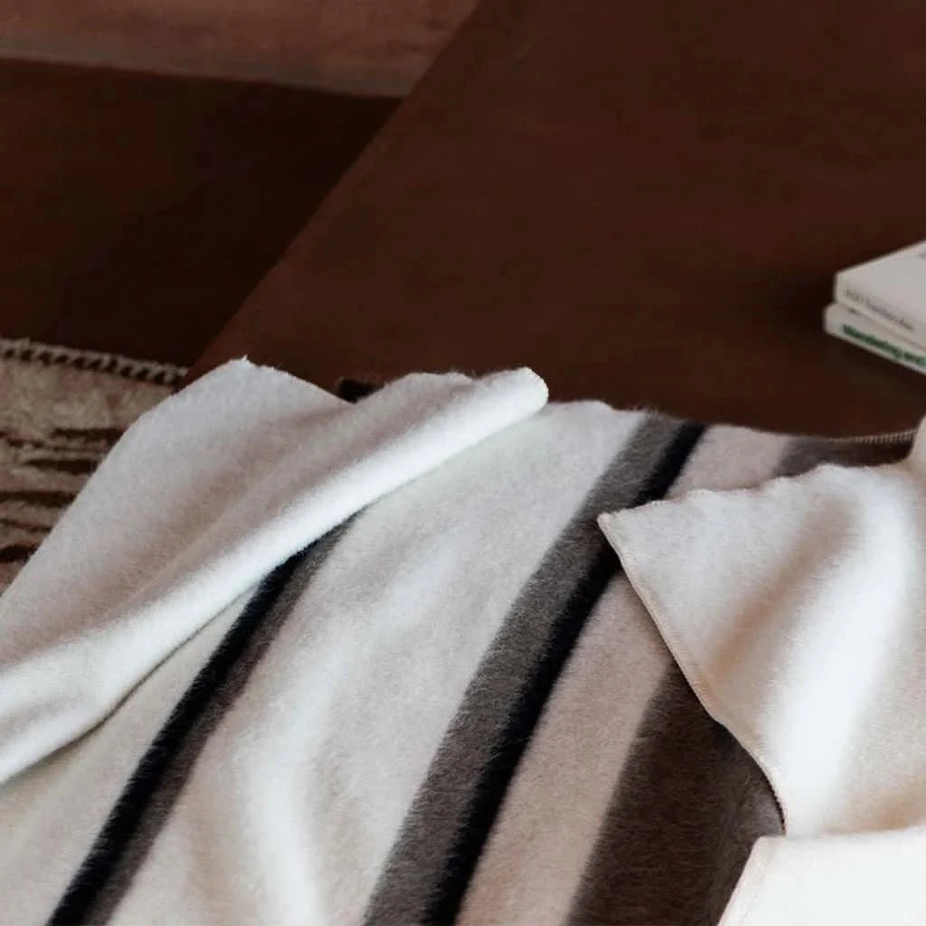 Kimura Heirloom Blanket - Brown - Cultheir