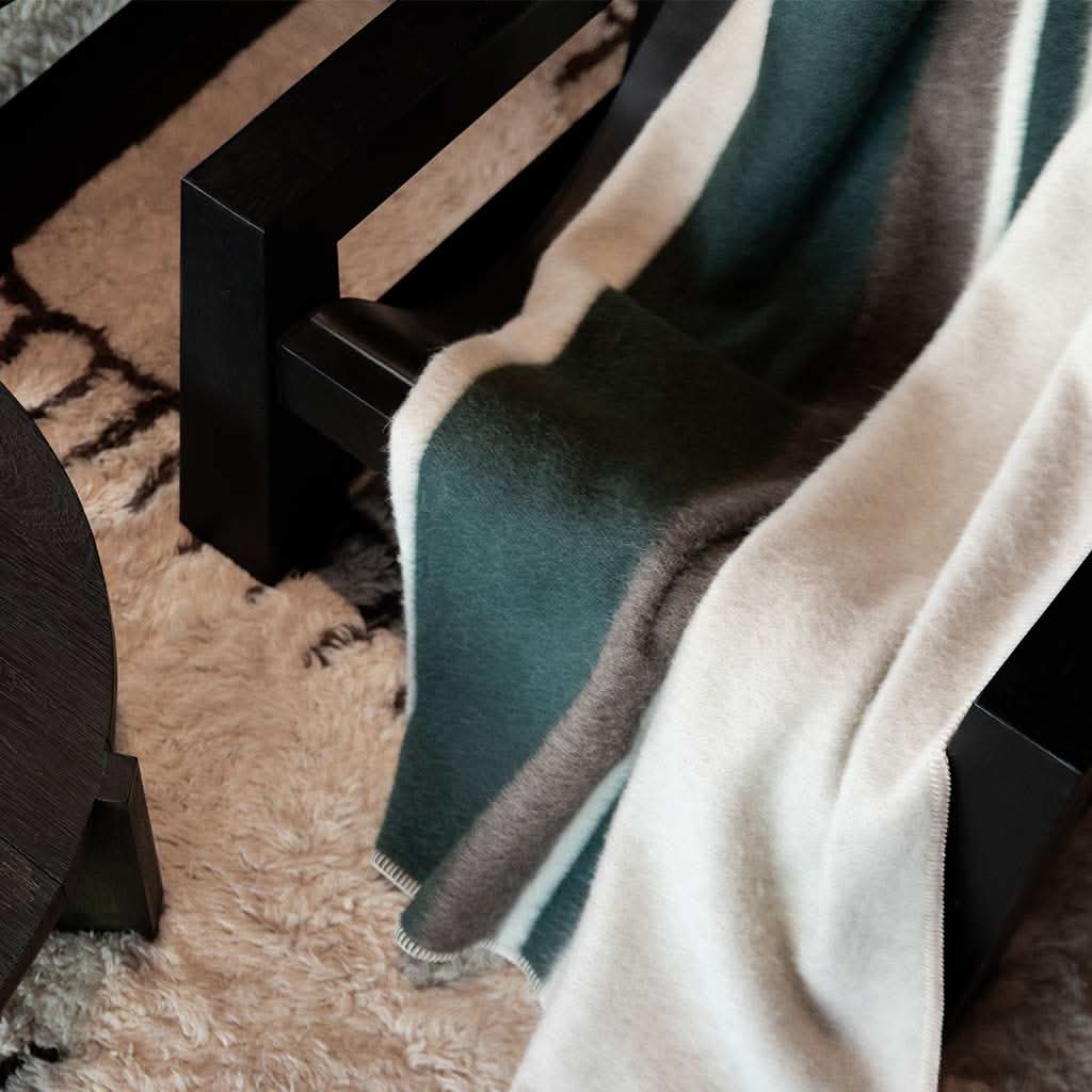 Kimura Heirloom Blanket - Green - Cultheir