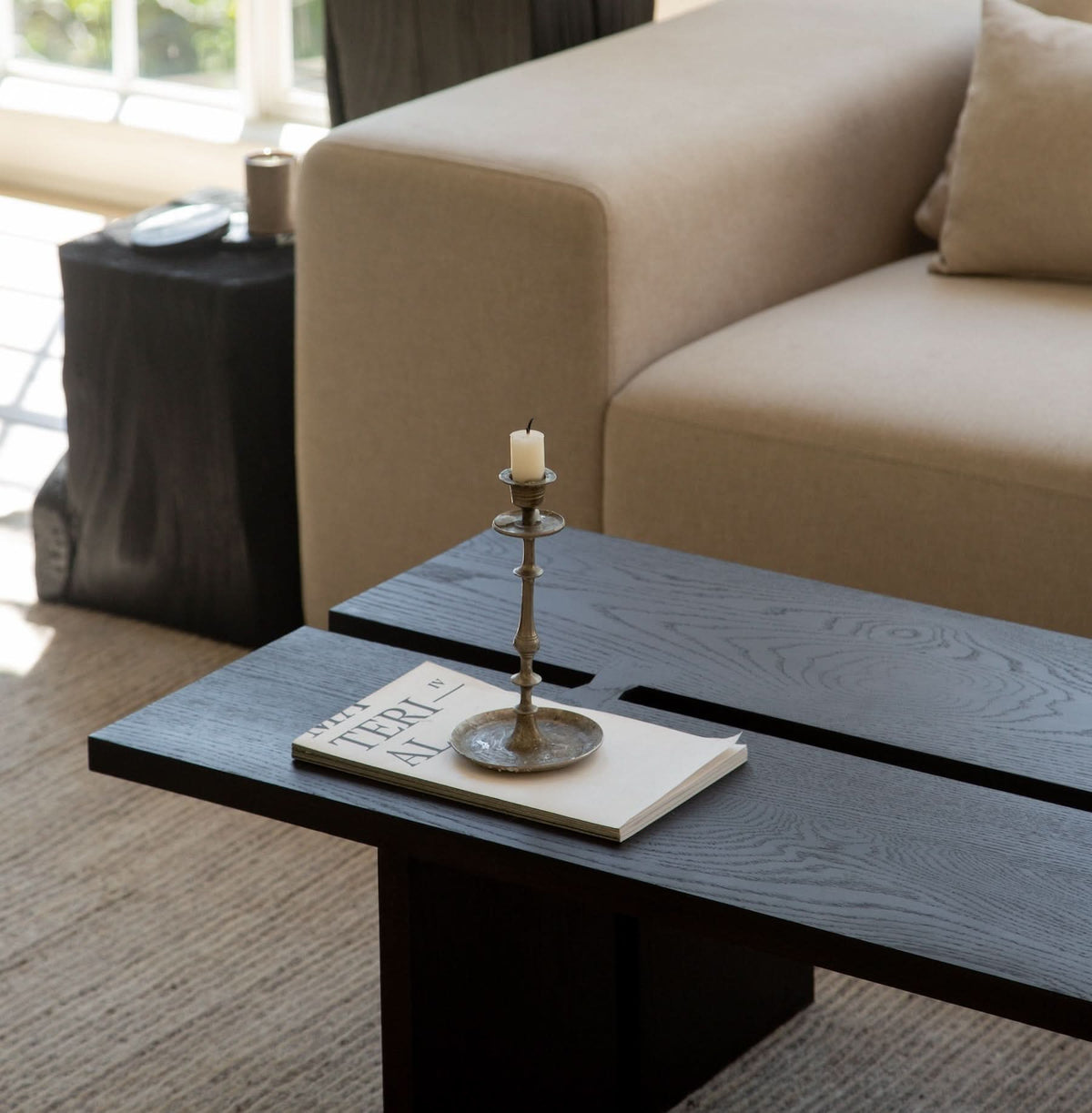 Kyoto Coffee Table - Charcoal - Cultheir