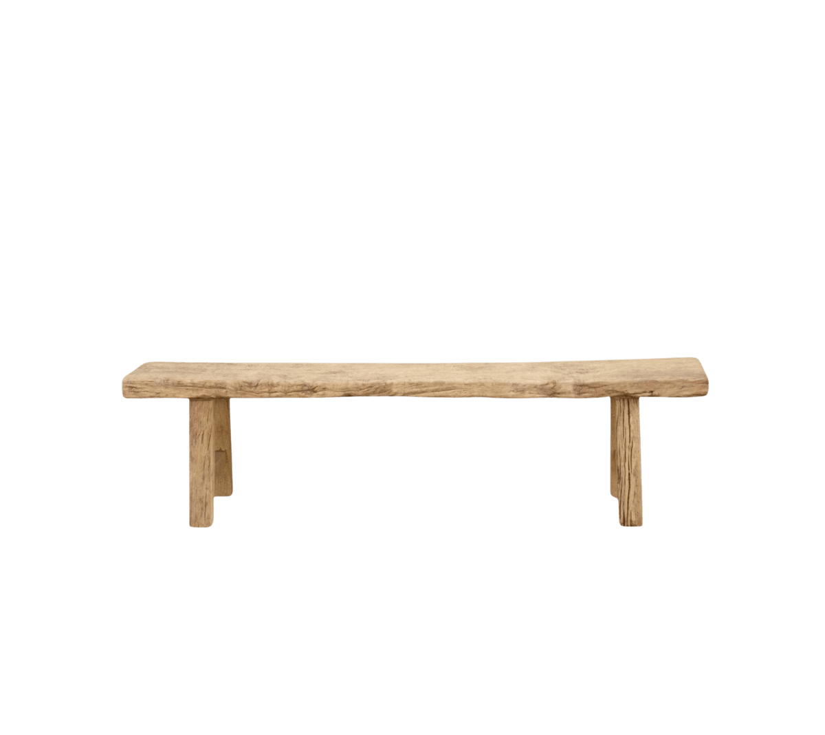 Large Elm Wood Bench - Cultheir