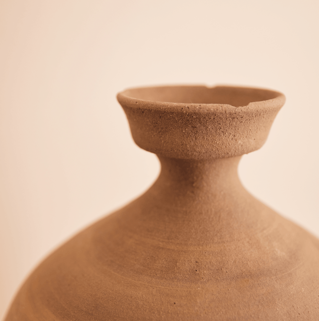 Large Rice Wine Jar - Smoke/Natural - Cultheir