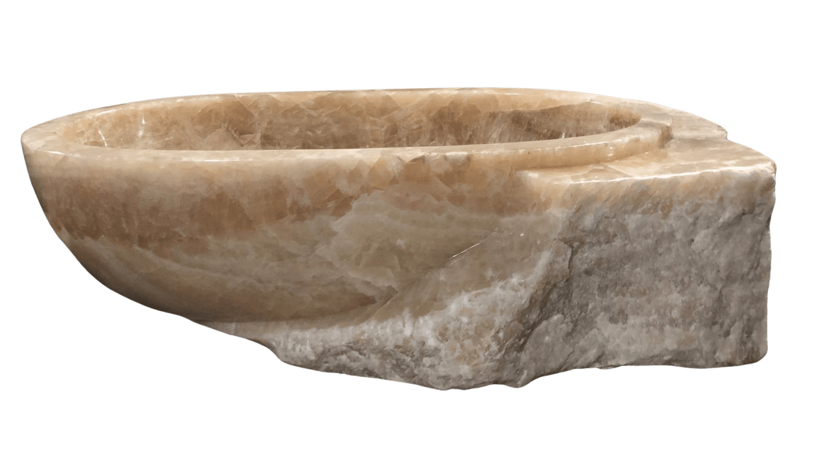 Limited - Edition Sculptural Onyx Bathtub - Cultheir