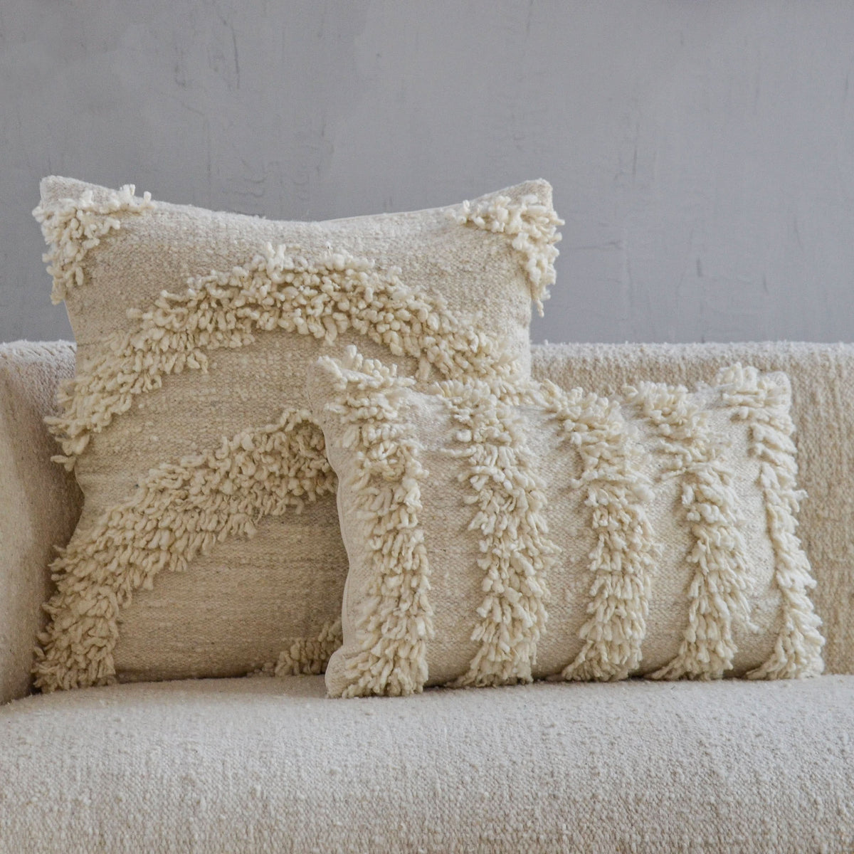 Miguel Wool Pillow Cover by Diego Olivero Studio - Cultheir