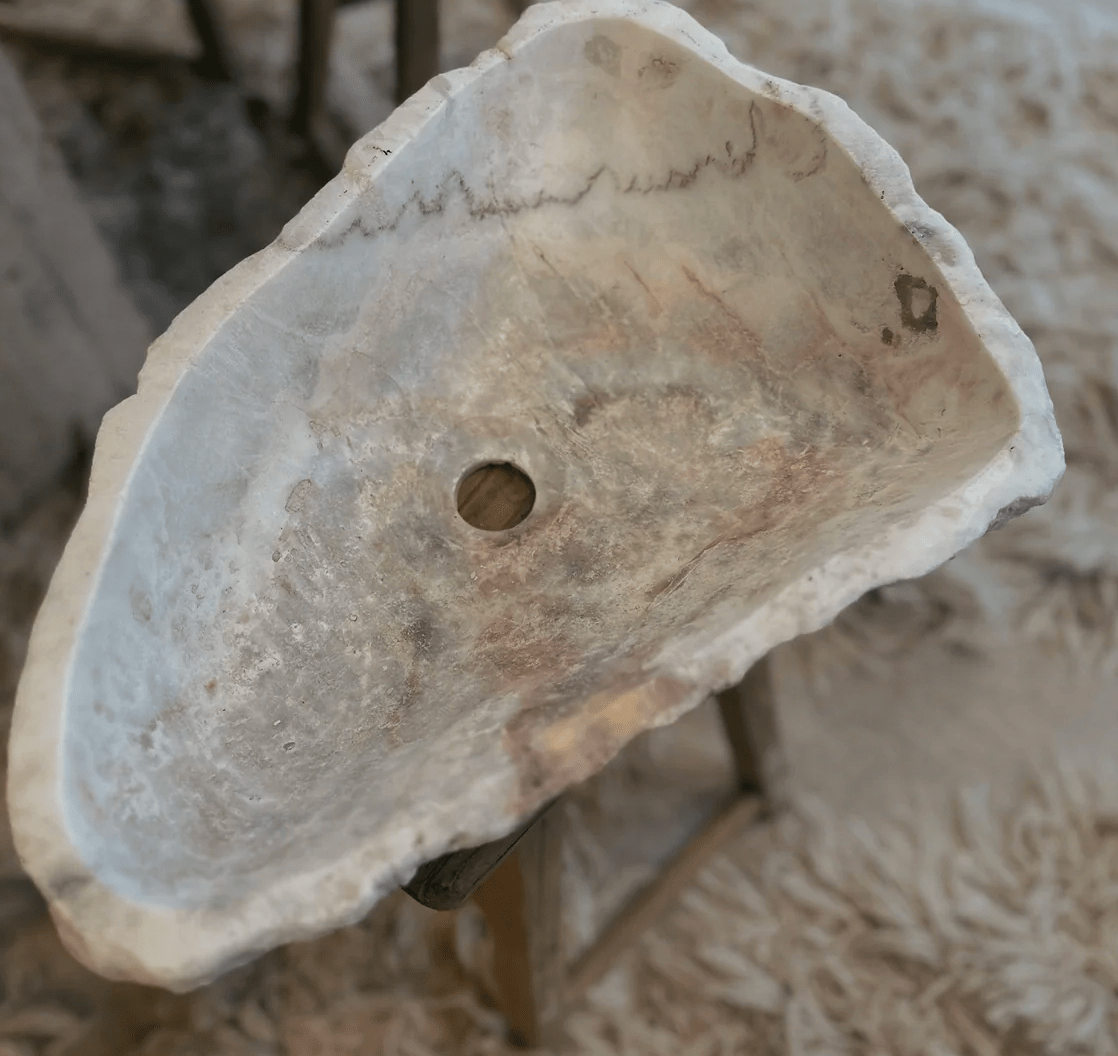 Monolith Onyx Stone Sinks - Beige, Brown, Red, White - Cultheir