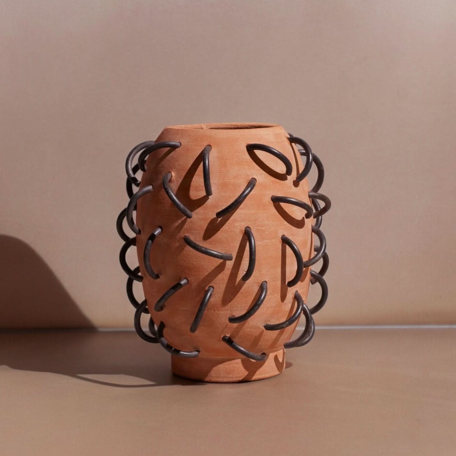 Nada Terracota Vessel by Diego Olivero Studio - Cultheir