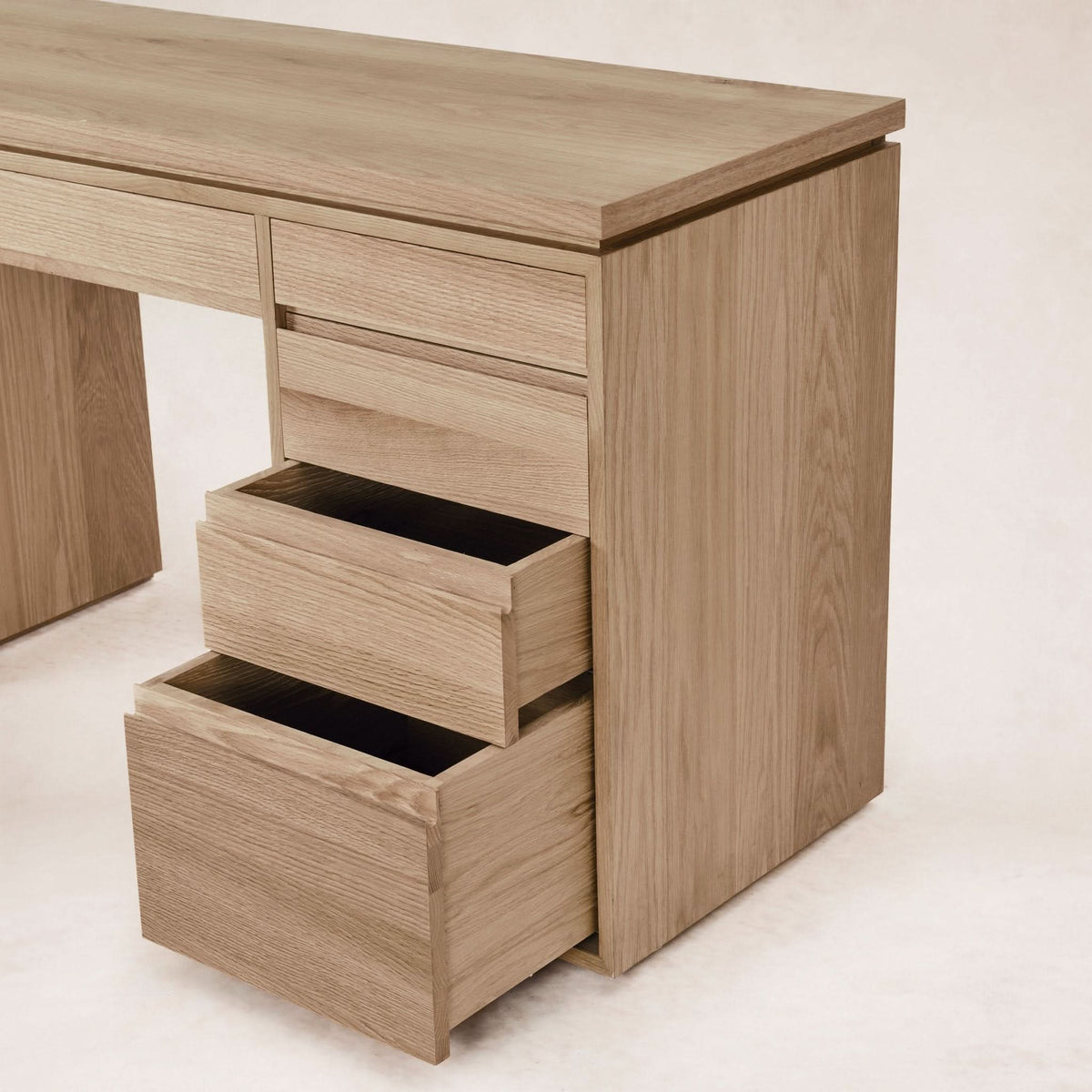 Ojai Vanity Desk - White Oak - Cultheir