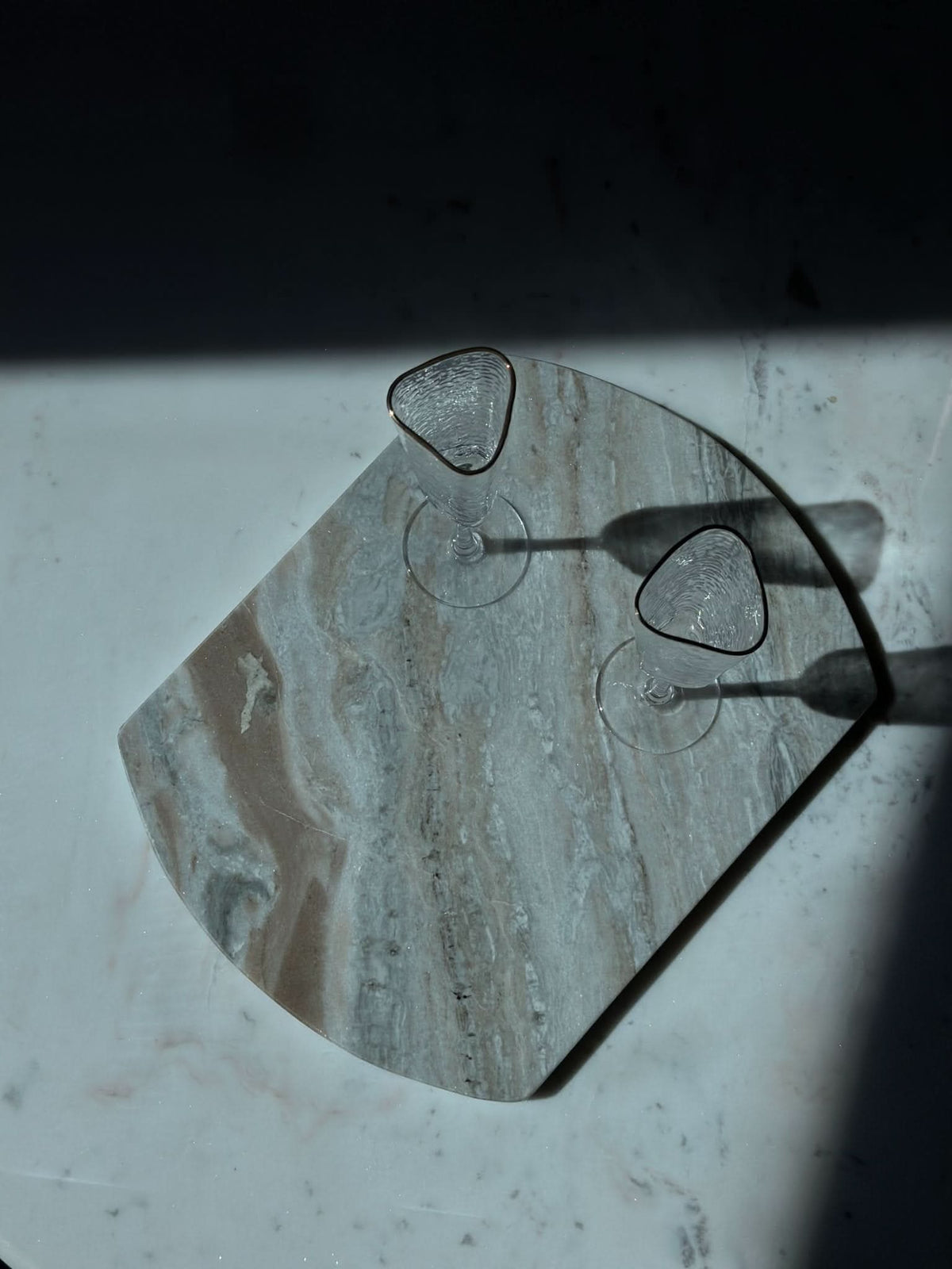 Organic Stone Marble Charcuterie Board - Cultheir