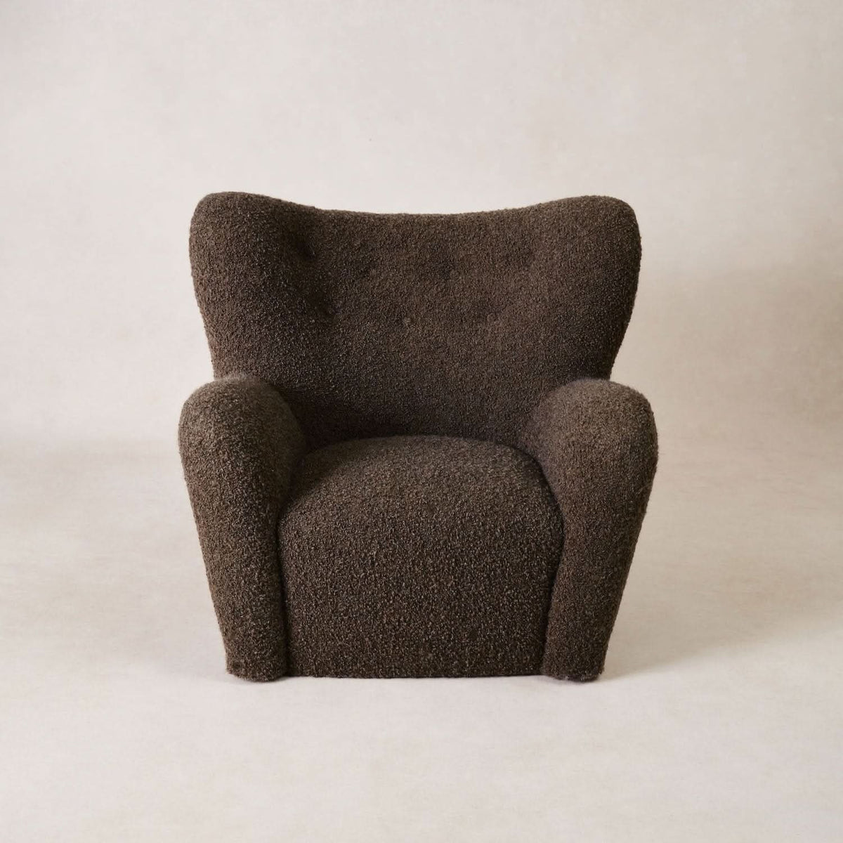 Papa Teddy Chair - Mocha Boucle - Cultheir