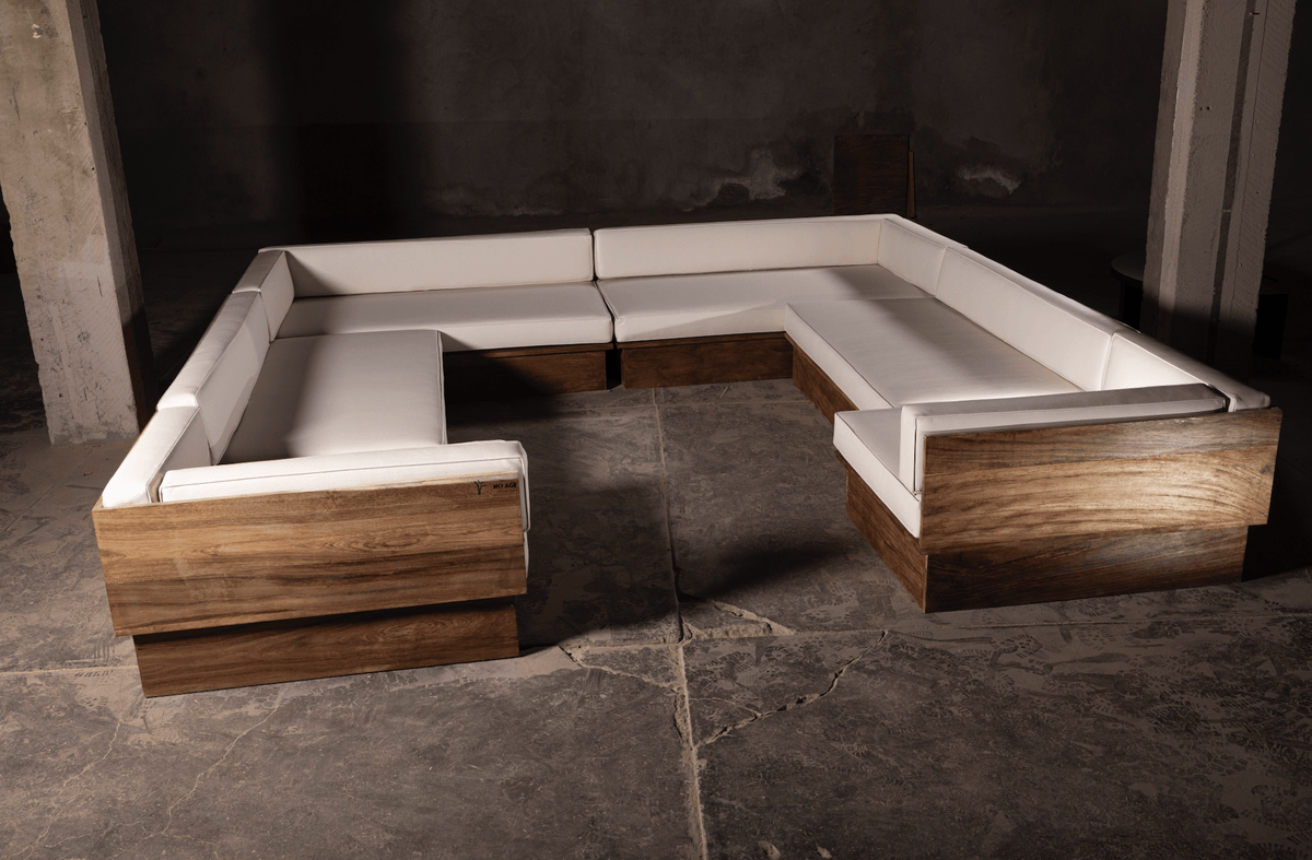 Parota Exterior U - shaped Sectional Sofa - Cultheir