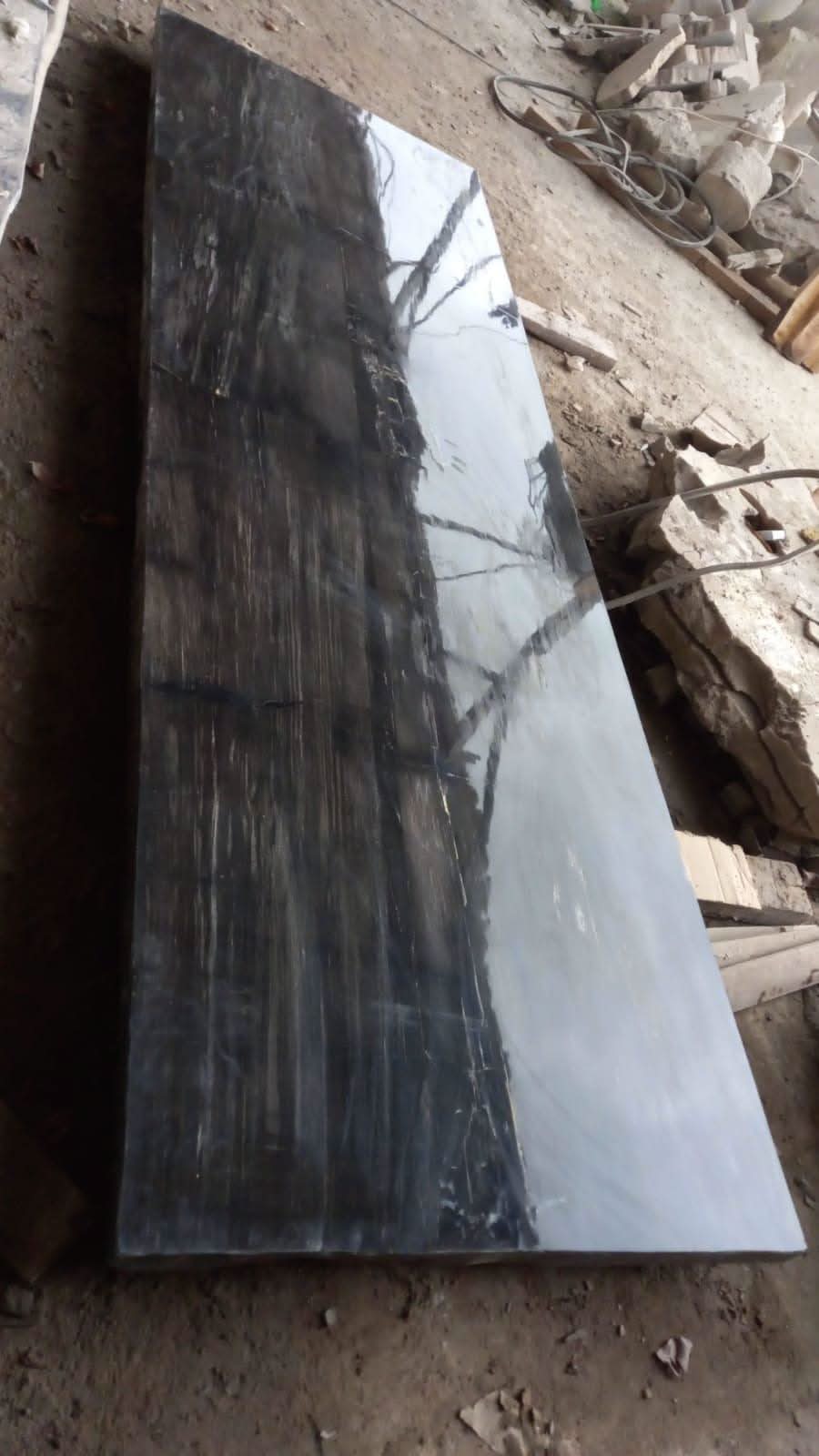 Petrified Wood & Onyx Table - Cultheir