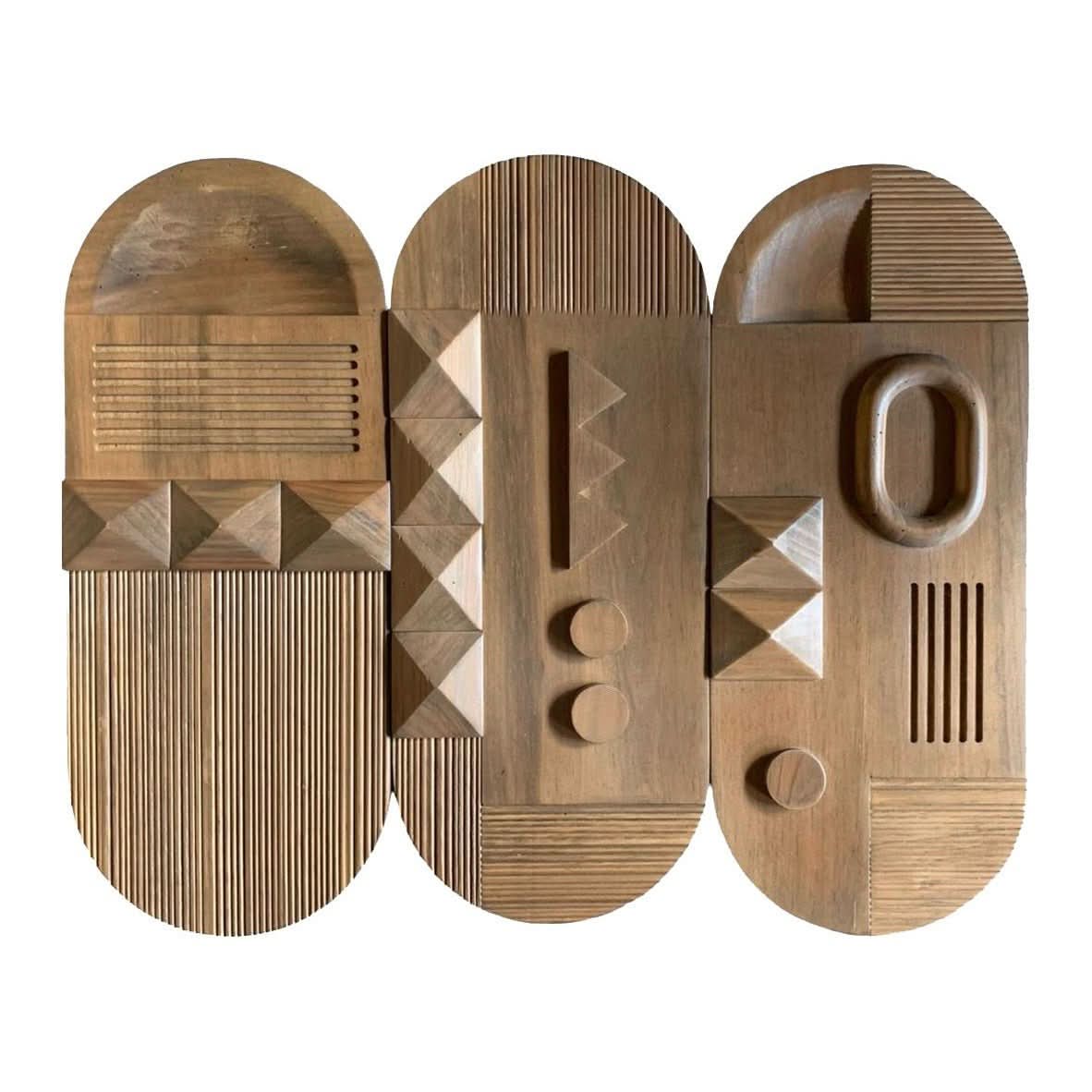 Planos Wooden Wall Art by Diego Olivero Studio - Cultheir