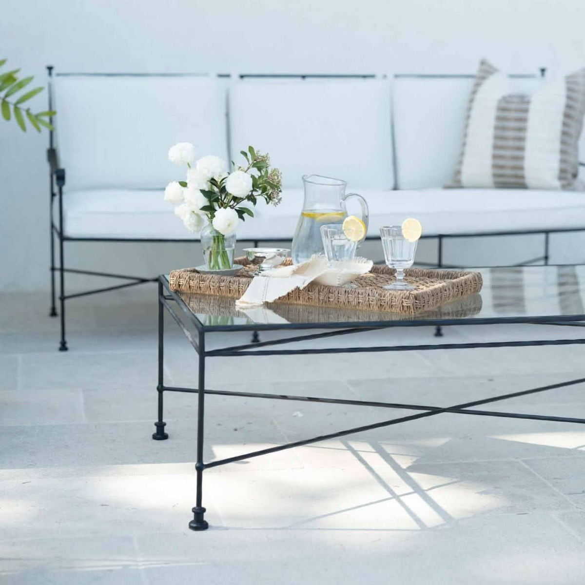 Provence Outdoor 3 Seater Sofa - Boucle - Cultheir