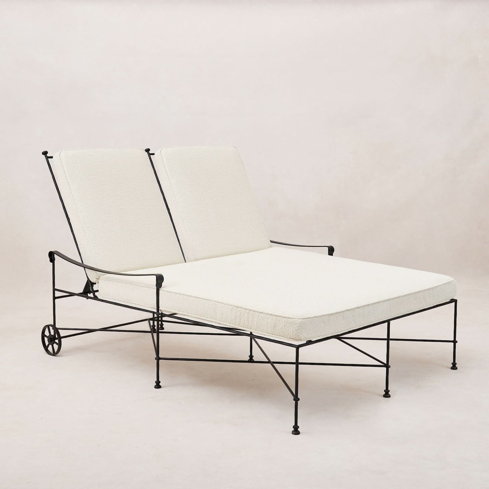 Provence Outdoor Double Chaise Lounge - Boucle - Cultheir