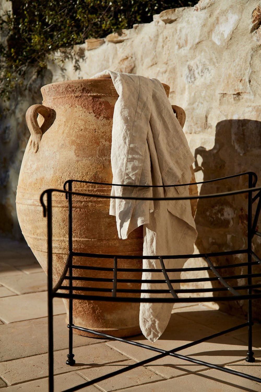 Provence Outdoor Lounge Dining Chair - Boucle - Cultheir