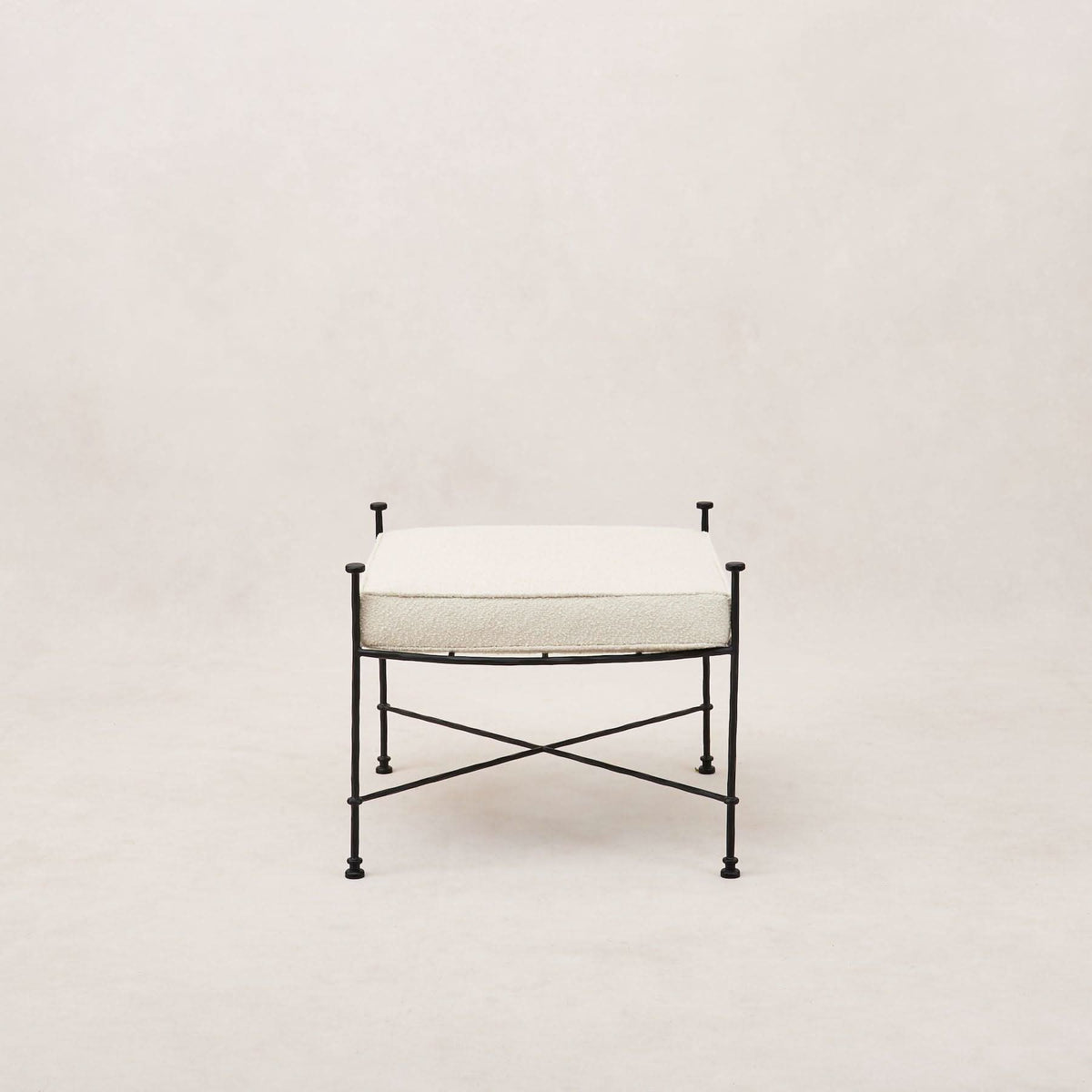 Provence Outdoor Ottoman - Boucle - Cultheir