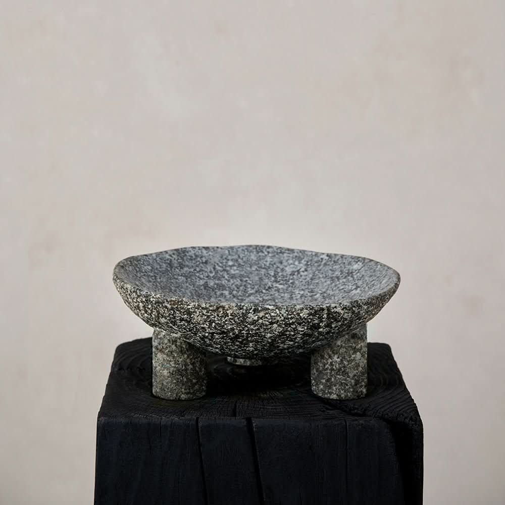 River Stone Footed Bowl - Cultheir