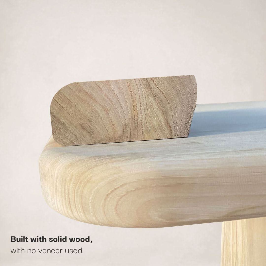 Round Topa Topa Dining Table - Natural - Cultheir