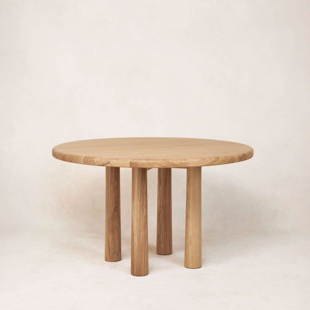 Round Topa Topa Dining Table - Warm Oak - Cultheir