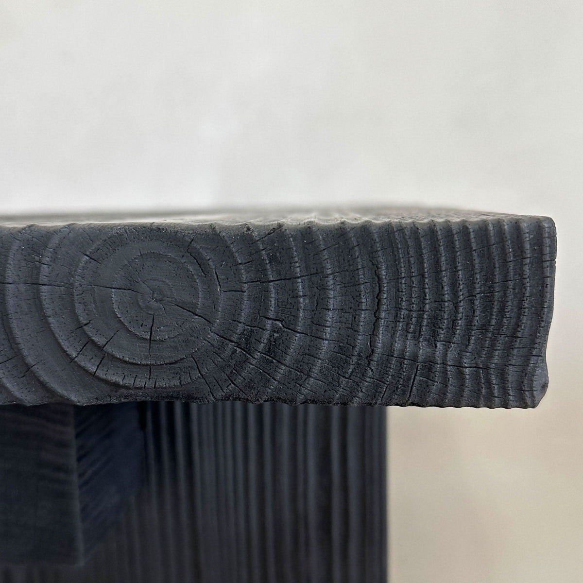 Shou Sugi Ban Entry Console - Cultheir