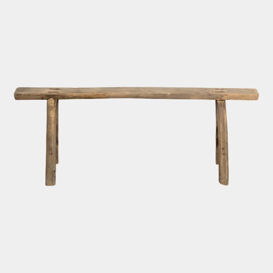 Skinny Elm Wood Bench - Cultheir