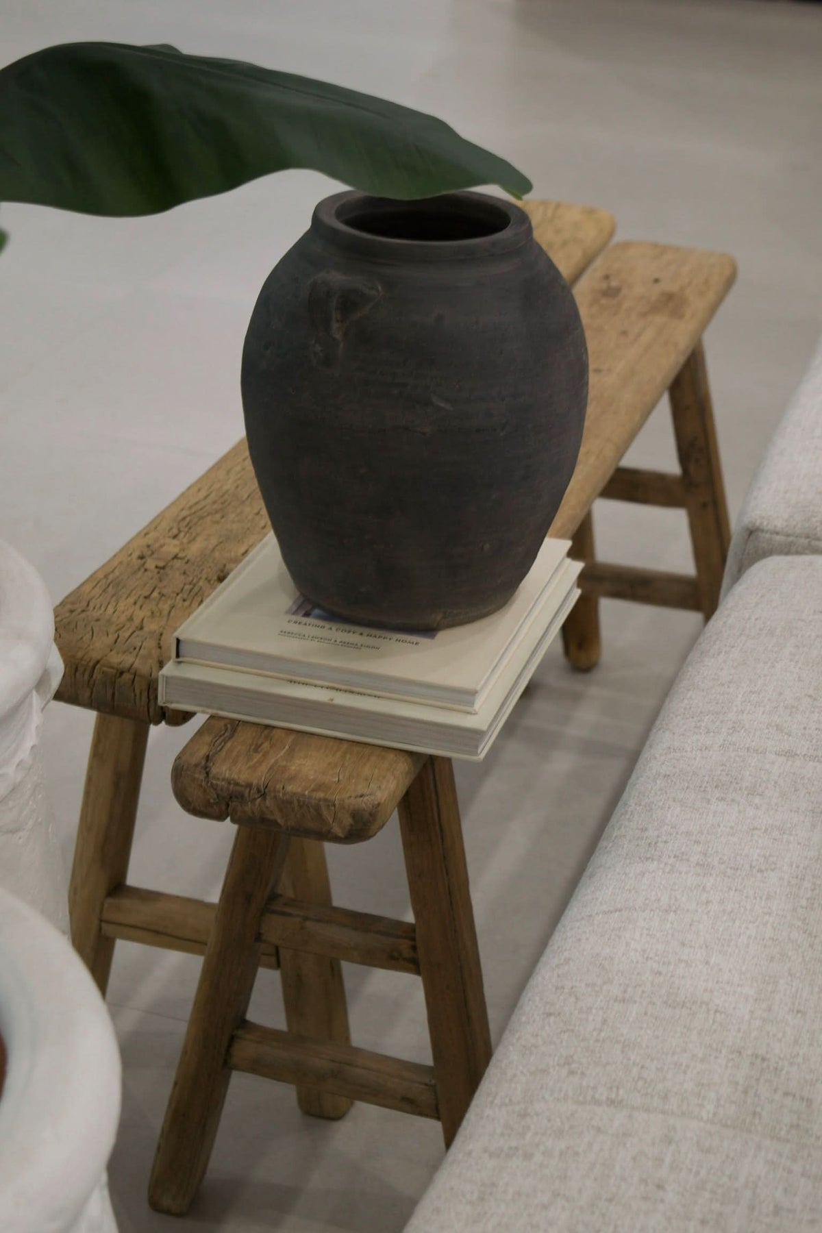 Skinny Elm Wood Bench - Cultheir