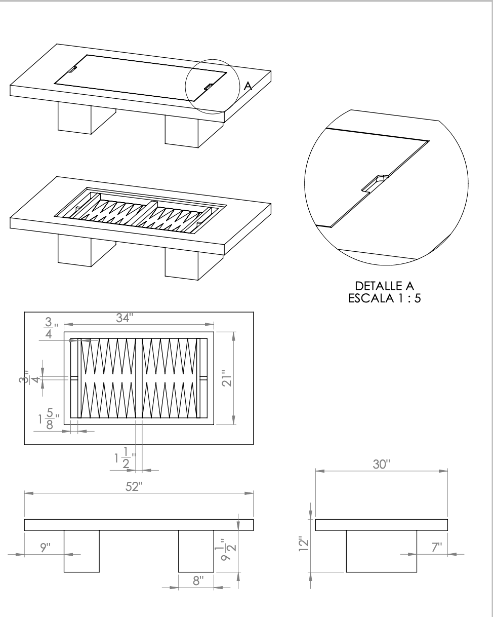 Solid Parota Backgammon Table - Cultheir