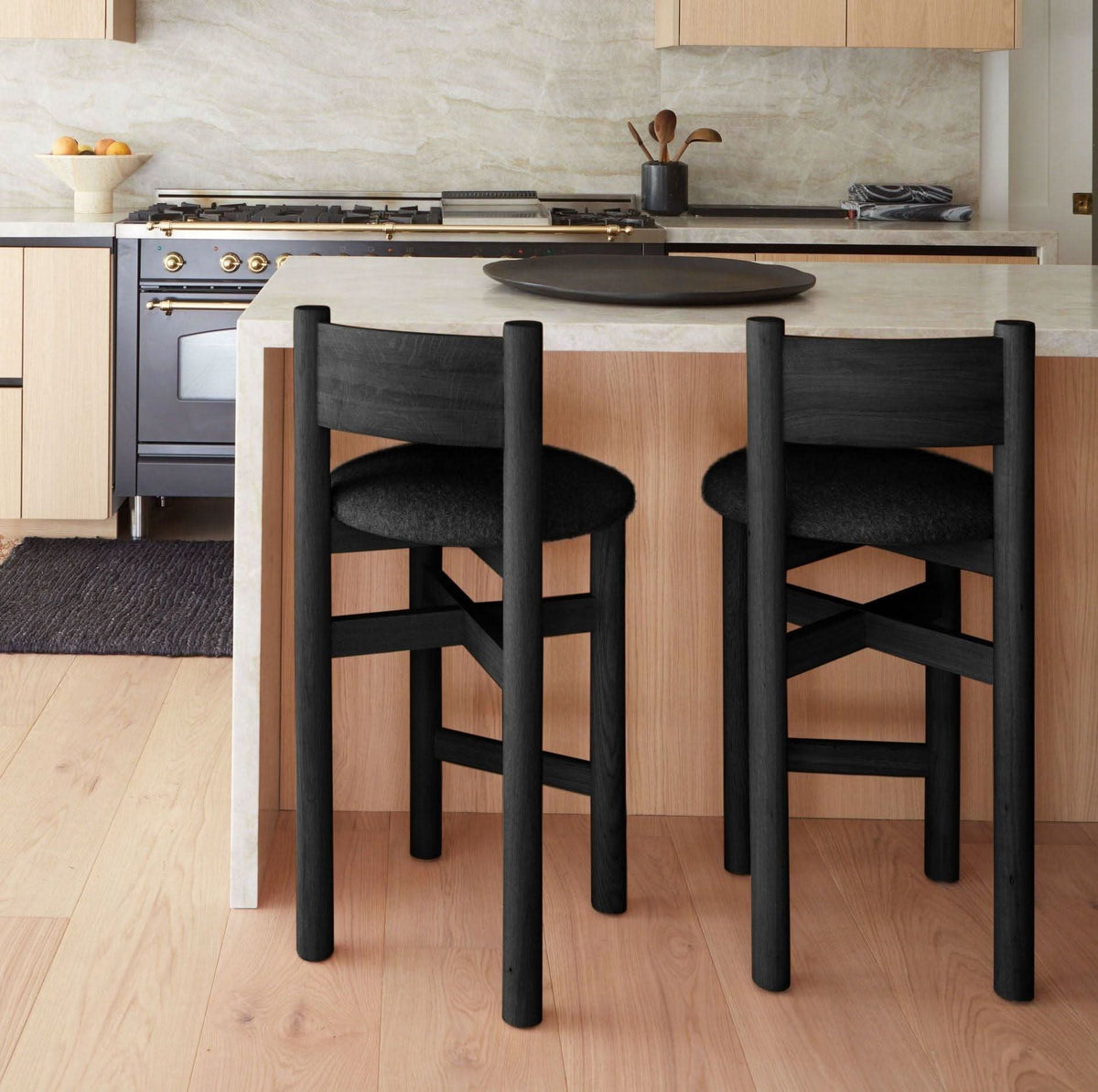 Teddy Counter Stool - Black - Cultheir