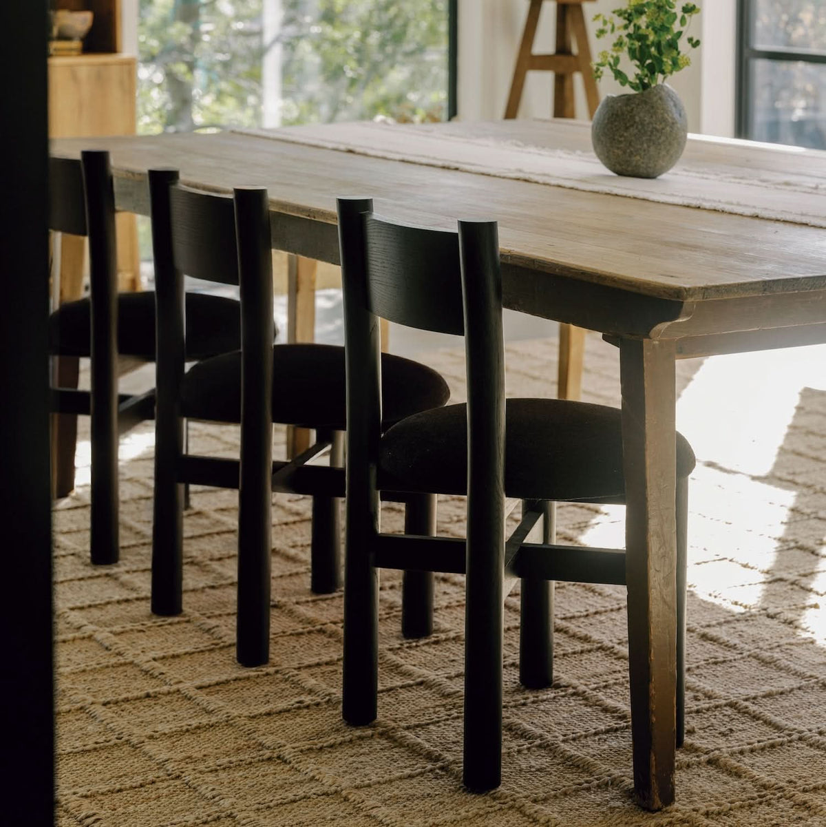 Teddy Dining Chair - Black - Cultheir