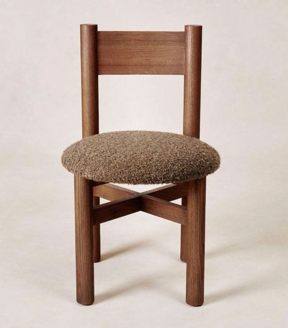 Teddy Dining Chair - Mocha - Cultheir