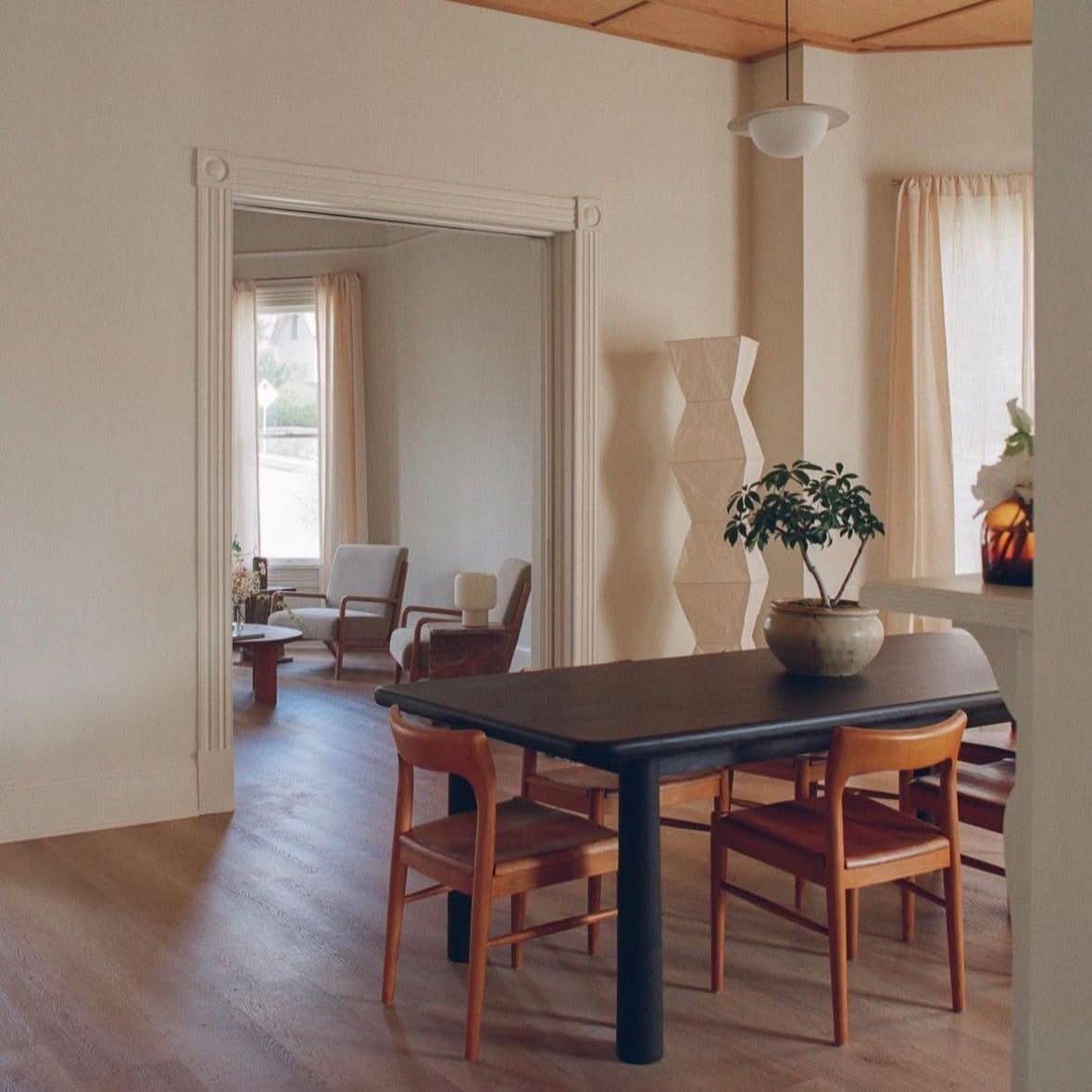 Topa Topa Rectangular Dining Table - Black - Cultheir