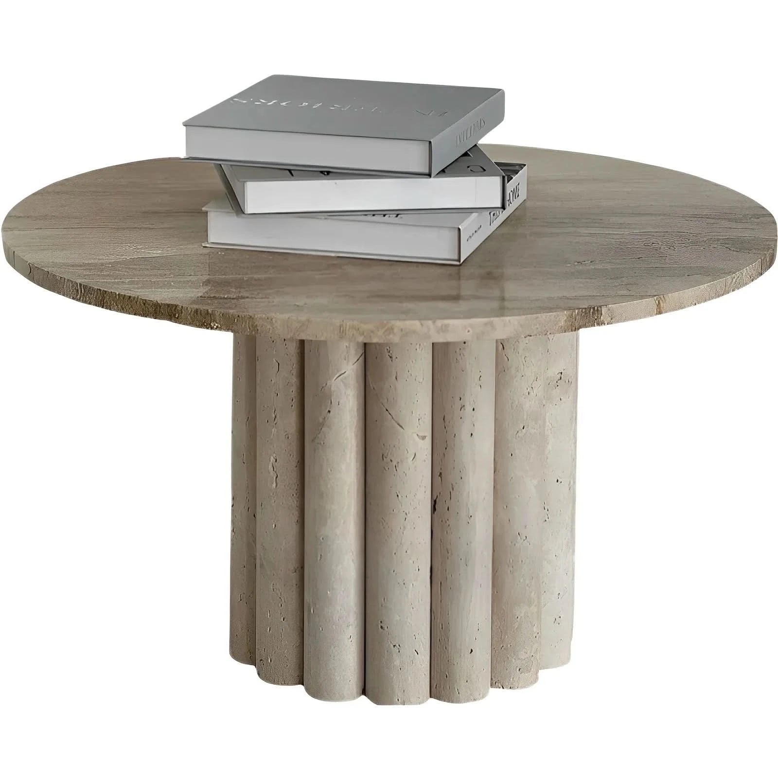 Travertine coffee table - Eleganza - Cultheir