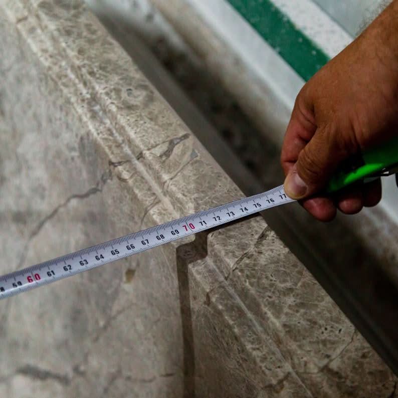 Tundra Gray Marble Bathtub - Cultheir