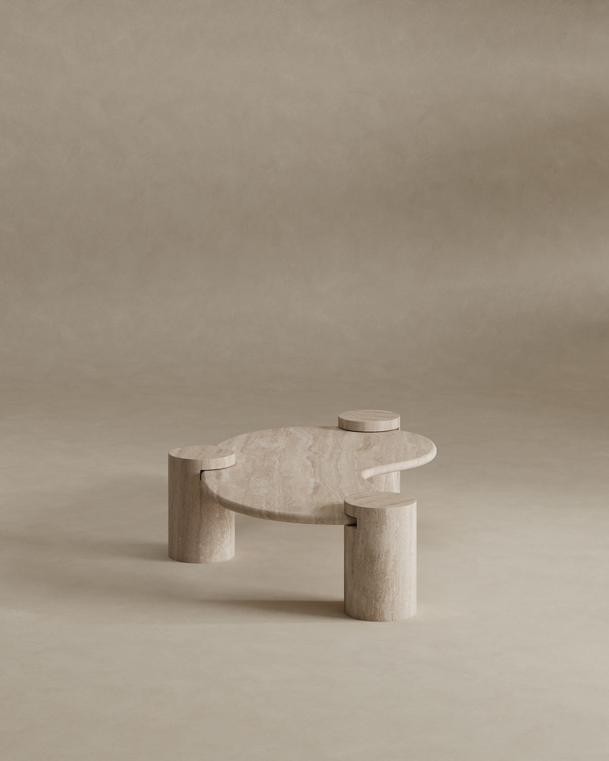 Tuscani Travertine Coffee Table - Cultheir