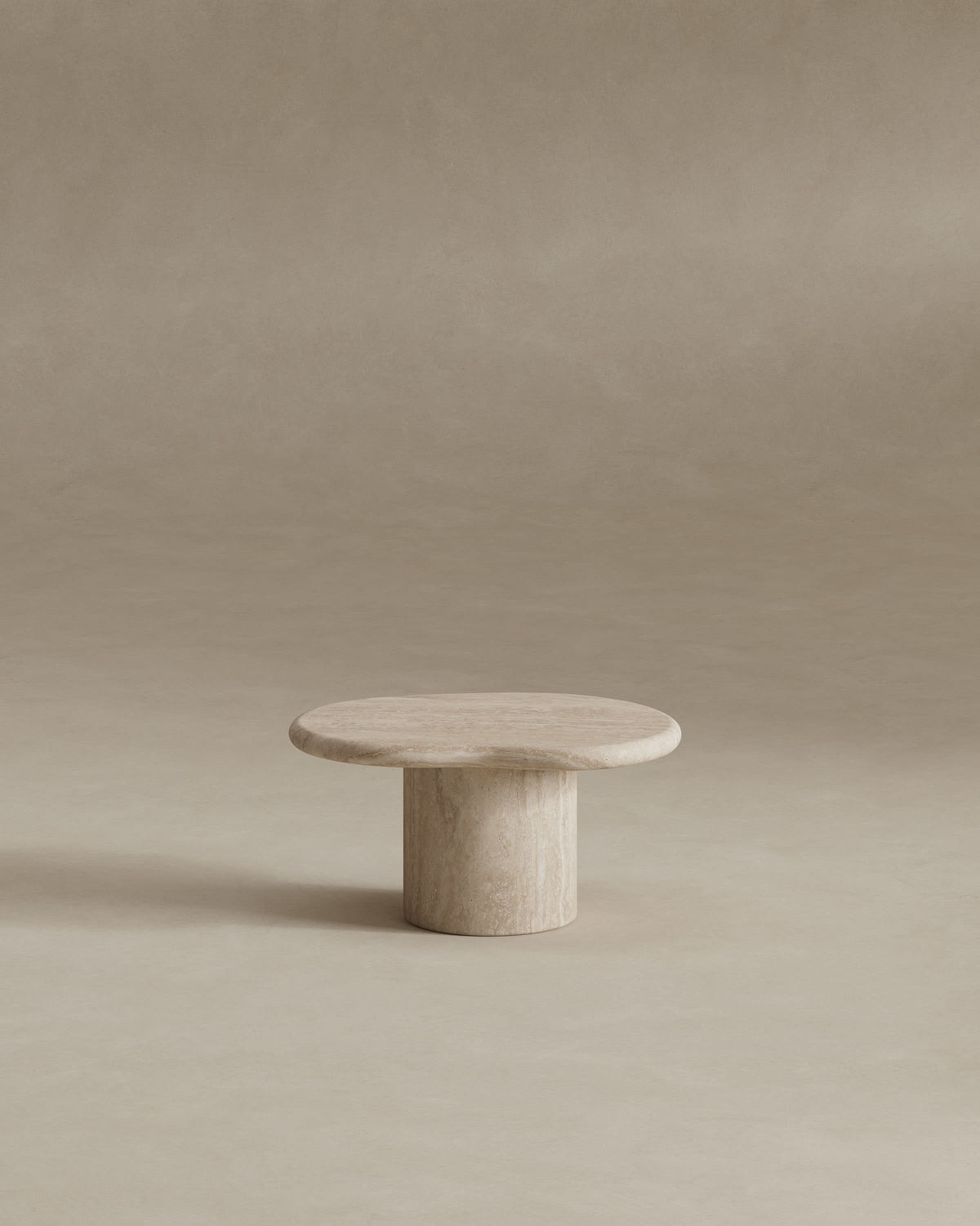 Tuscani Travertine Side Table - Cultheir