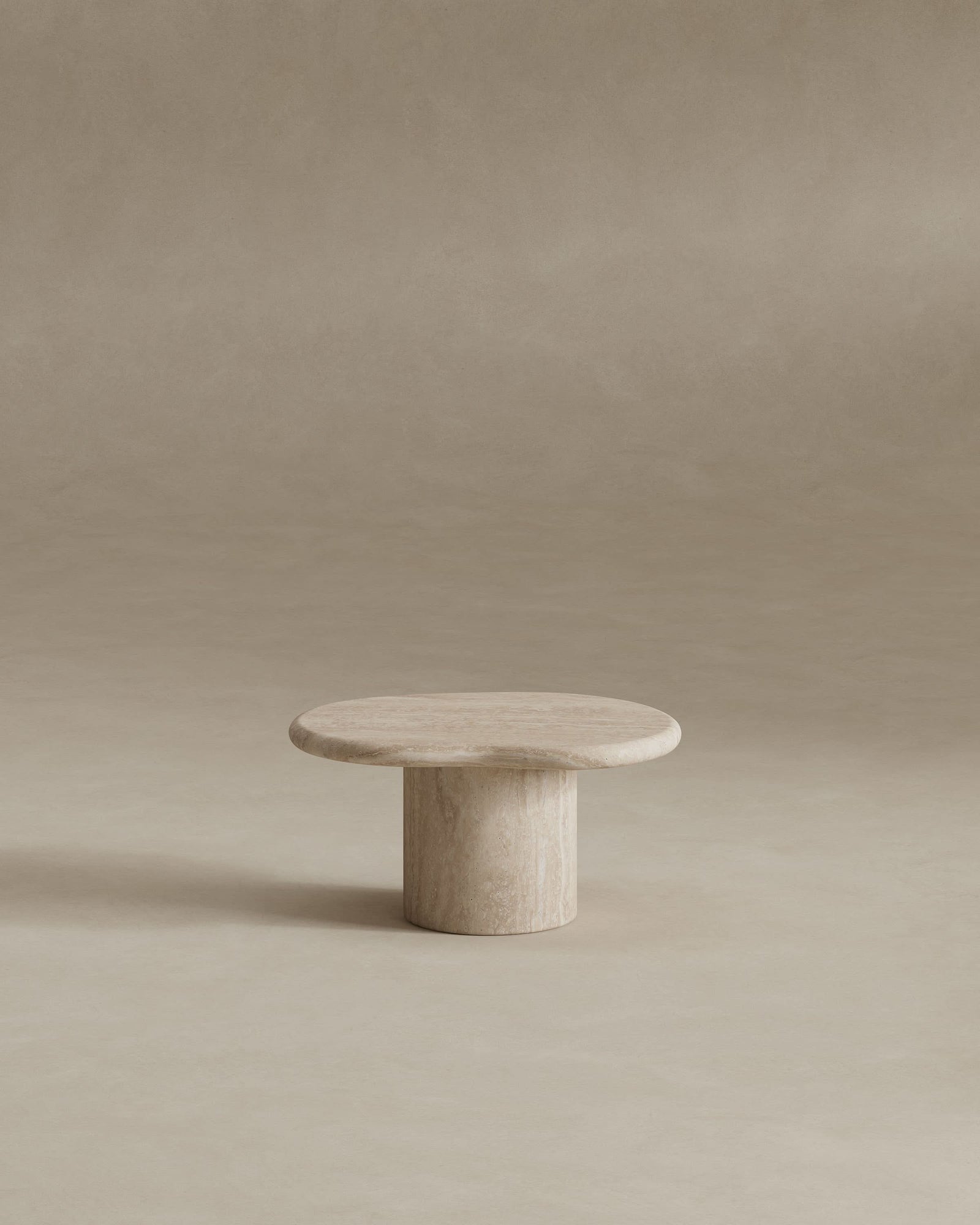 Tuscani Travertine Side Table - Cultheir