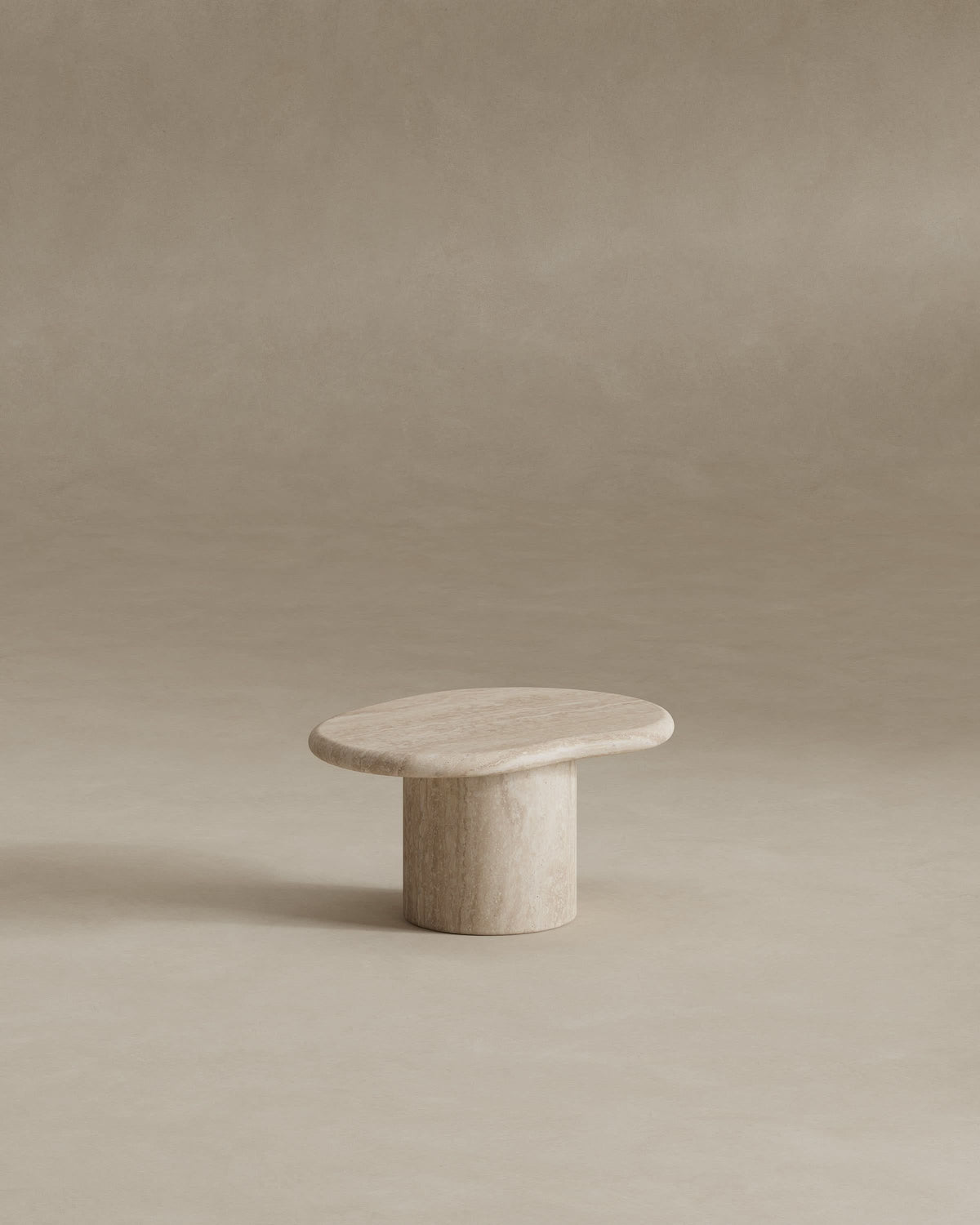 Tuscani Travertine Side Table - Cultheir